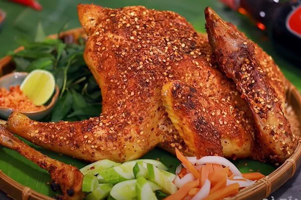 GÀ TA NƯỚNG MUỐI ỚT (Con)